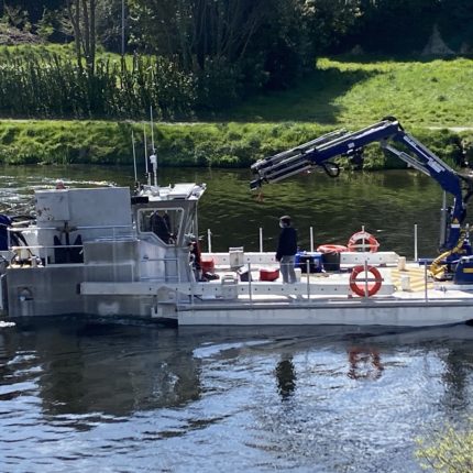 Le bateau en navigation